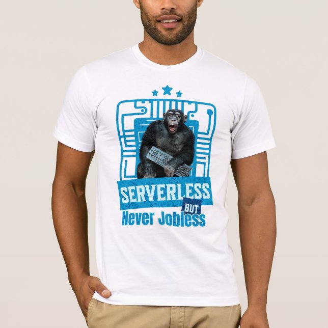 Camiseta Monkey Fun ingeniero de software para desarrollado (Anverso)