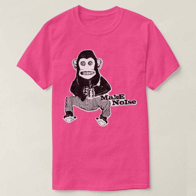 CAMISETA MONKEY HACE RUIDO EL FÁCIL FISCAL DE 1970 (Diseño del anverso)