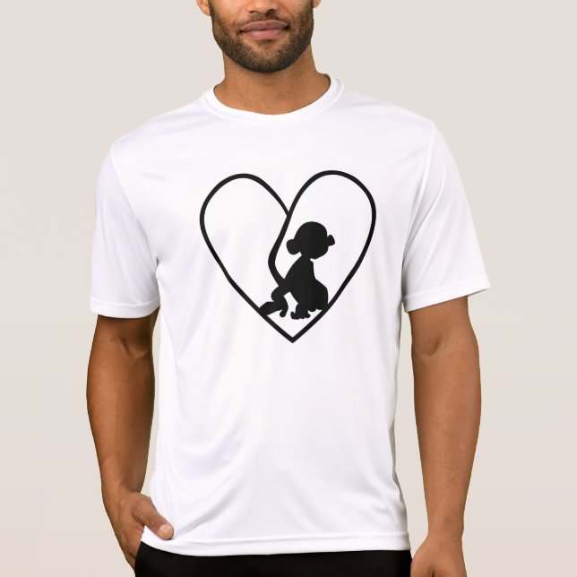 Camiseta Monkey@Heart logo (Anverso)