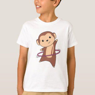 Camiseta Monkey Hullern Funny Dancing Sport Huller Neutrale