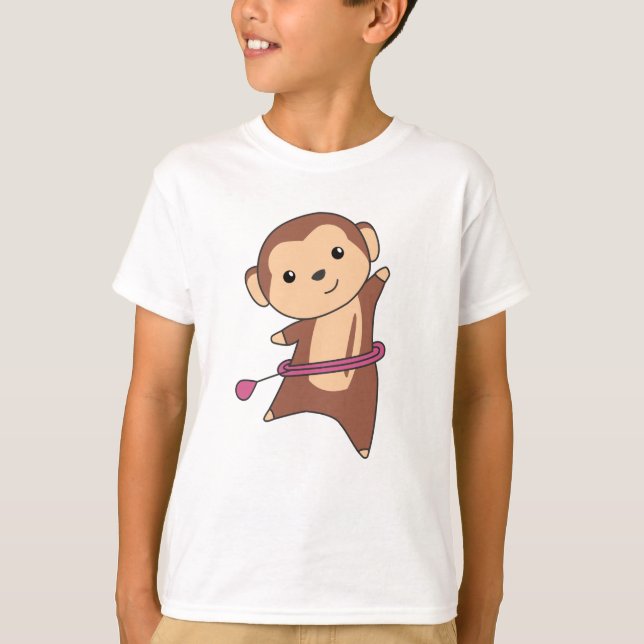 Camiseta Monkey Hullern Funny Dancing Sport Huller Neutrale (Anverso)