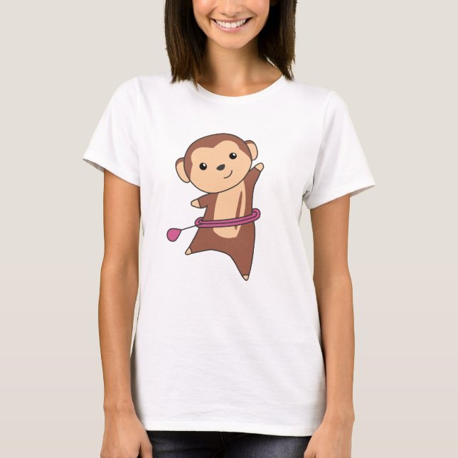 Camiseta Monkey Hullern Funny Dancing Sport Huller Neutrale (Anverso)