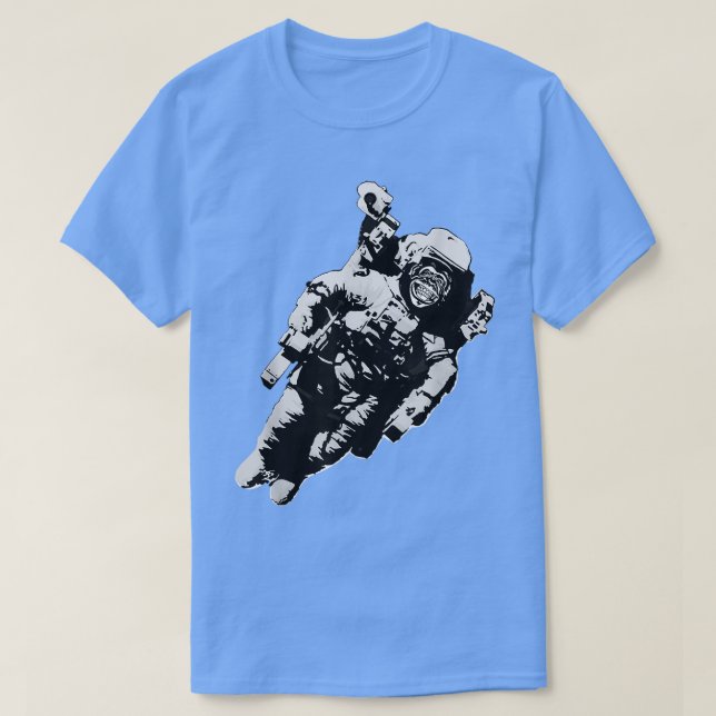 Camiseta Monkey In An Astronaut Space Monkey Astrology  (Diseño del anverso)