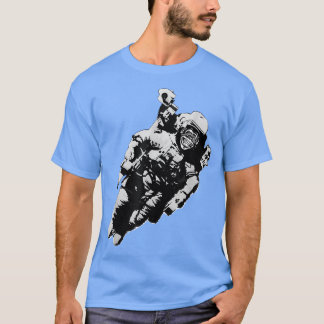 Camiseta Monkey In An Astronaut Space Monkey Astrology 