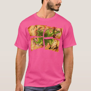 Camiseta Monkey Island Edición Especial Cuatro Piezas Mapa 