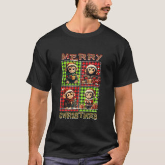 Camiseta Monkey Leopard Buffalo Pintado Animales Lover Merr