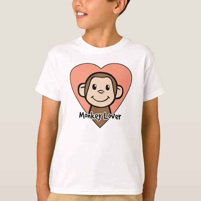 Camiseta Monkey Lover (Anverso)