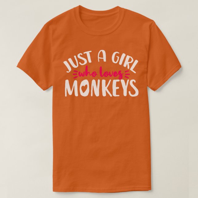 Camiseta Monkey Lover (Diseño del anverso)