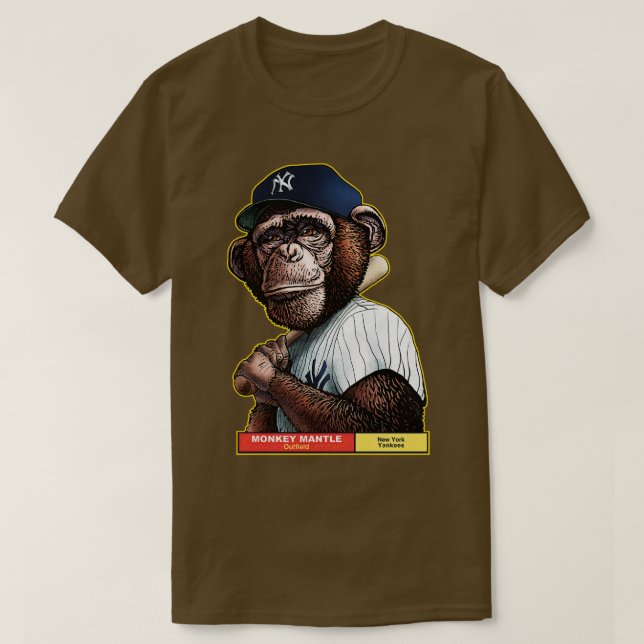 Camiseta Monkey Mantle (Diseño del anverso)