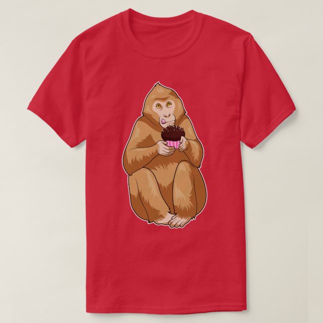 Camiseta Monkey Muffin (Diseño del anverso)