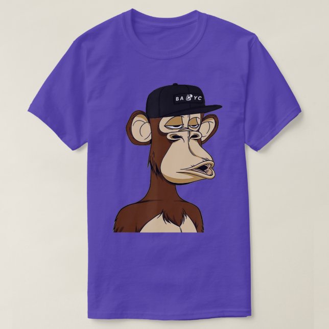 Camiseta Monkey NFTs Novelty  Sarcastic Funny  - 1  (Diseño del anverso)