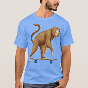 Camiseta Monkey Skateboard