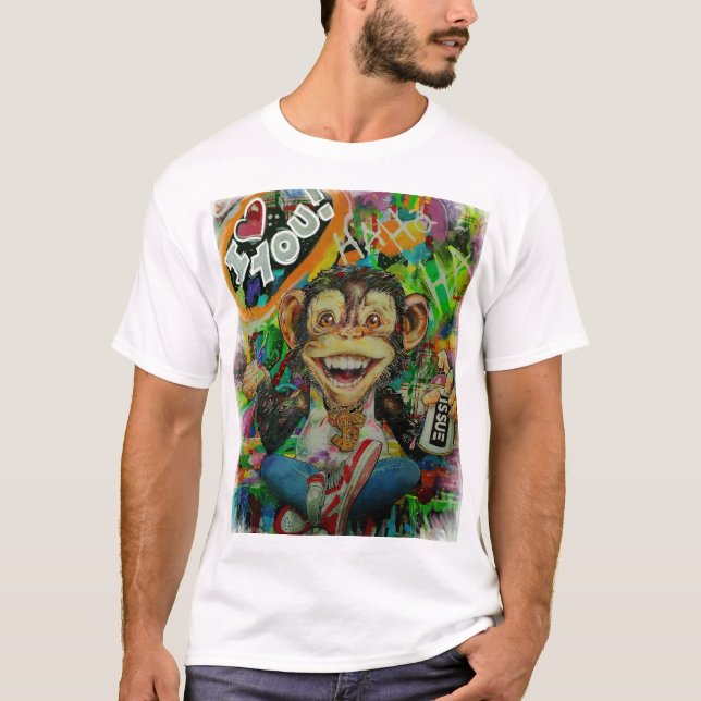Camiseta monkey 🙉 T-Shirt (Anverso)