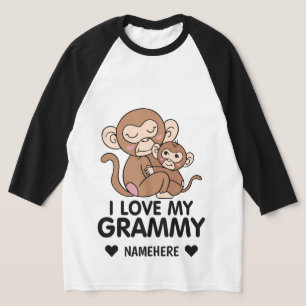 Camiseta MONKEYS Amo mi Grammy