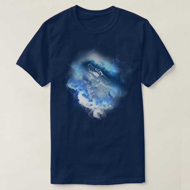 Camiseta Monlight Wolf (Diseño del anverso)