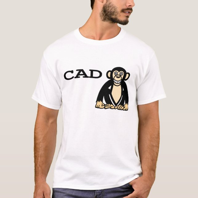 Camiseta mono 2 del cad (Anverso)