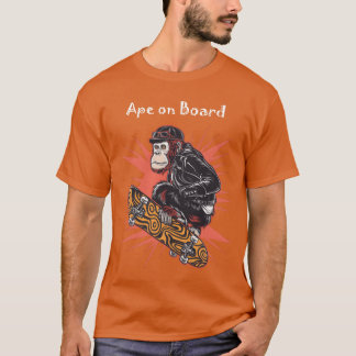 Camiseta Mono a bordo chico