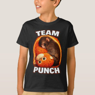 Camiseta Mono adorable golpe bebé gráfico equipo puñetazo g