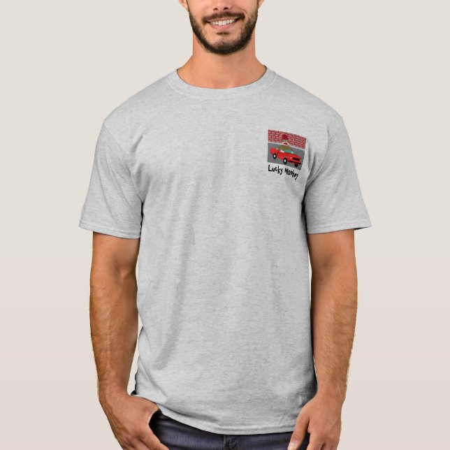 Camiseta Mono afortunado (Anverso)