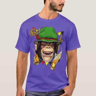 Camiseta Mono Alemania Oktoberfest Fiesta Beer Fest Ape Mon