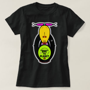Camiseta Mono Ambiente Divertido Personaje de Dibujos Anima