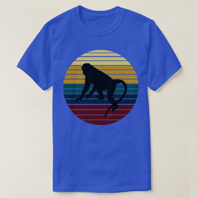 Camiseta Mono animal del Zoo Primate (Diseño del anverso)