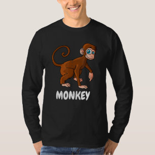 Camiseta Mono animal macho hembra hembra