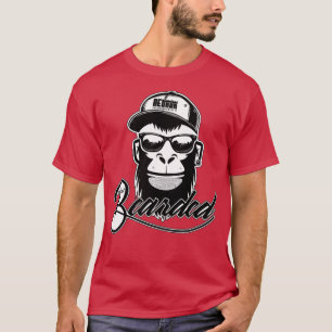 Camiseta Mono Ape con barba Naturel