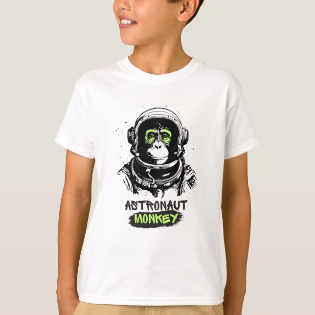 Camiseta Mono astronauta (Anverso)