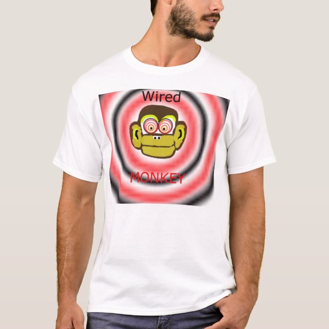 Camiseta Mono atado con alambre (Anverso)