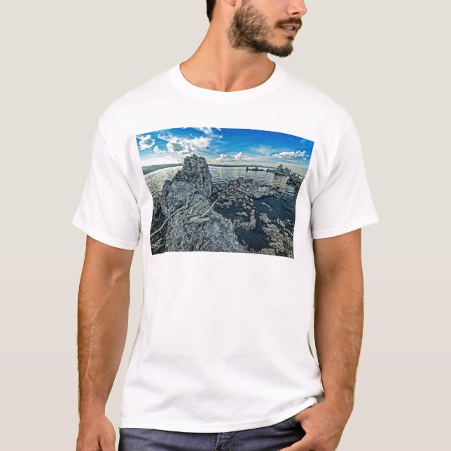 Camiseta Mono azules del lago (Anverso)