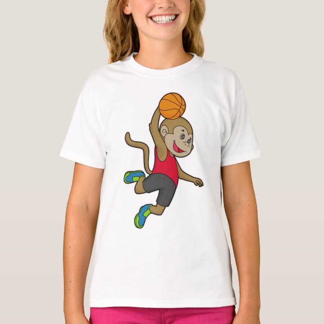 Camiseta Mono Baloncesto Baloncesto (Anverso)