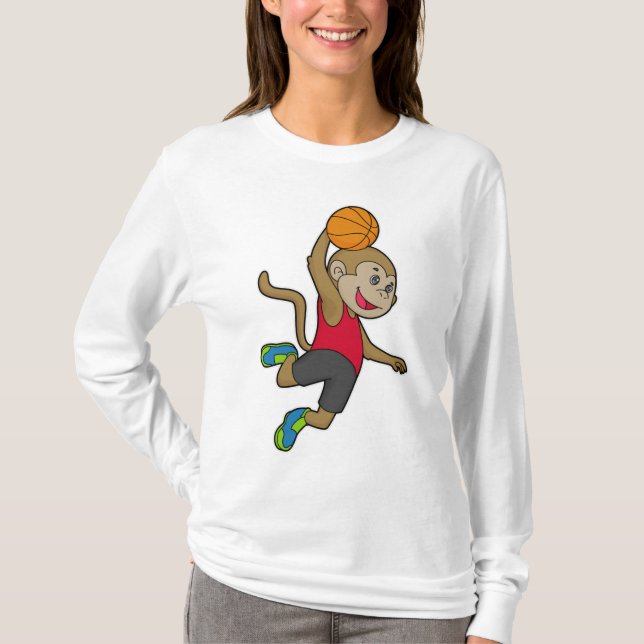 Camiseta Mono Baloncesto Baloncesto (Anverso)