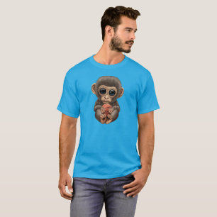 Camiseta Mono bebé con baloncesto