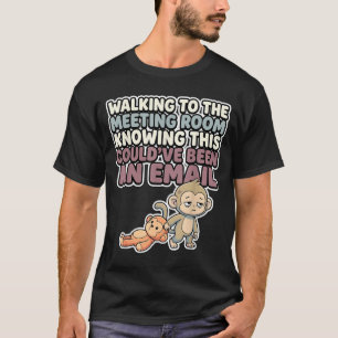 Camiseta Mono bebé lindo meme kawaii macaco japonés