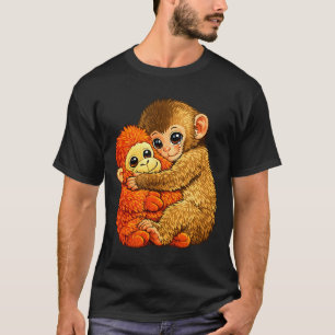 Camiseta Mono bebé puñetazo - juguete de mono divertido mem