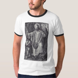 Camiseta Mono benedictino inglés de Saint Boniface