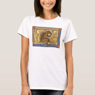 Camiseta Mono Bestiario Medieval c. 1270