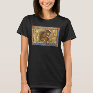 Camiseta Mono Bestiario Medieval c. 1270