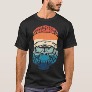 Camiseta Mono Bigfoot Sasquatch mona negocio Trimezcla