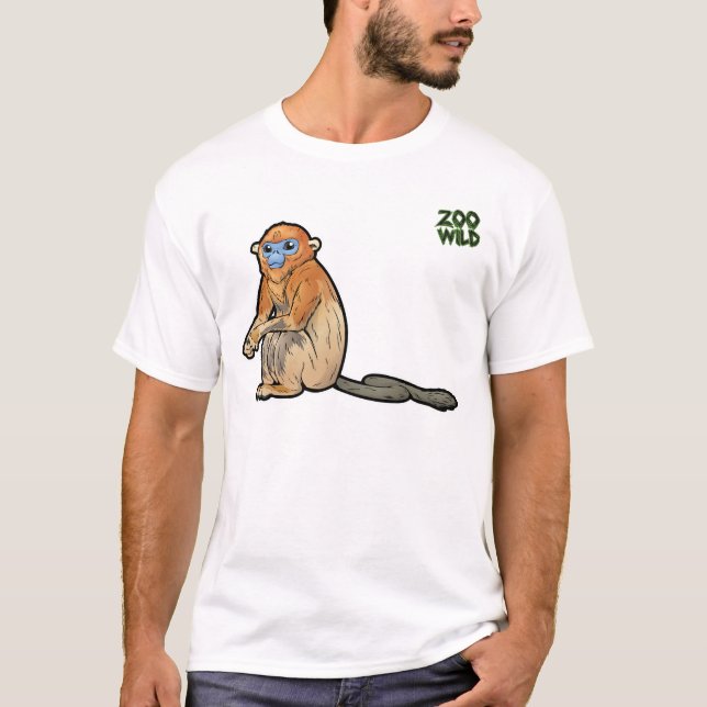 Camiseta Mono chato de oro (Anverso)