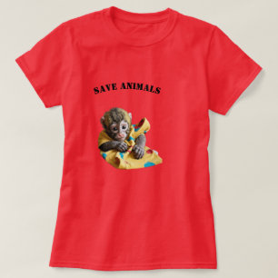 Camiseta Mono chiflado