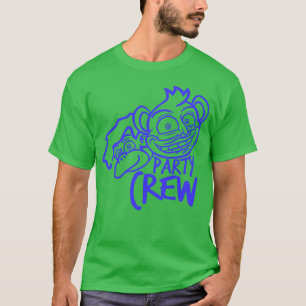Camiseta Mono Chimpancé Fiesta Animales Creweam Amigos bo