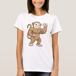 Camiseta Mono como constructor de cadáveres en Bodybuilding