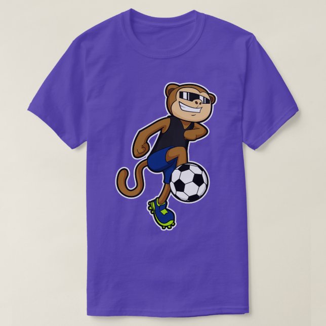 Camiseta Mono como jugador en el Soccer (Diseño del anverso)