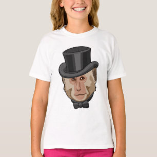 Camiseta Mono con cilindro