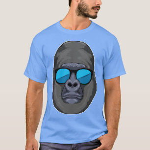 Camiseta Mono con gafas de sol 4