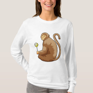 Camiseta Mono con Lollipop