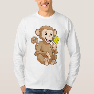Camiseta Mono con Popsicle