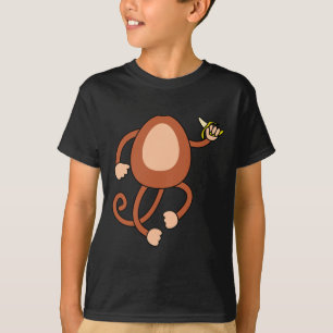 Camiseta Mono con traje de plátano Diversión Halloween G fá